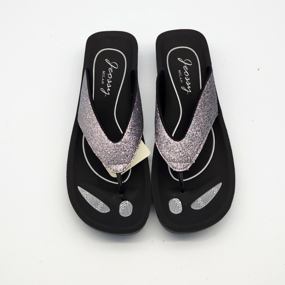 Jeossy Women's Arch Support Flip Flops Sandals Classic Outdoor Shoes Casual Thon